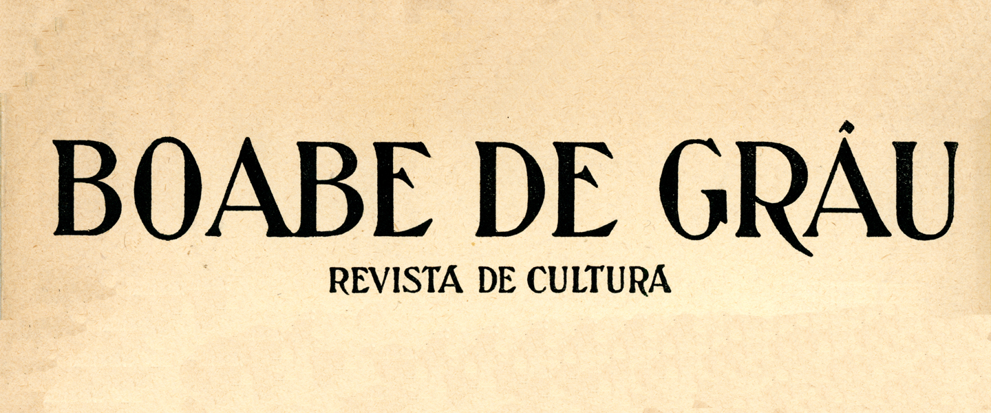 Boabe de Grâu - Revista de Cultura